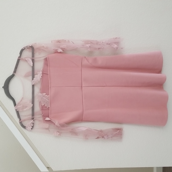 Cute and Fashion cocktail pink dress - Picture 6 of 12